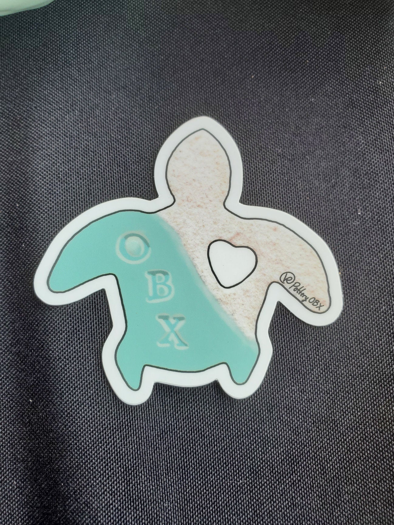 OBX Sand Turtle Sticker