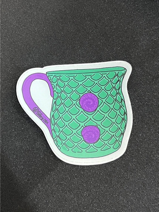 Mermaid Mug Sticker