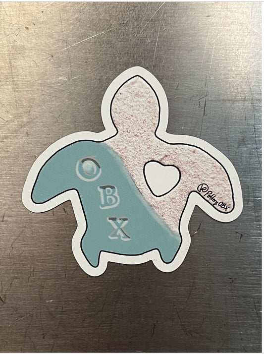 OBX Sand Turtle Magnet