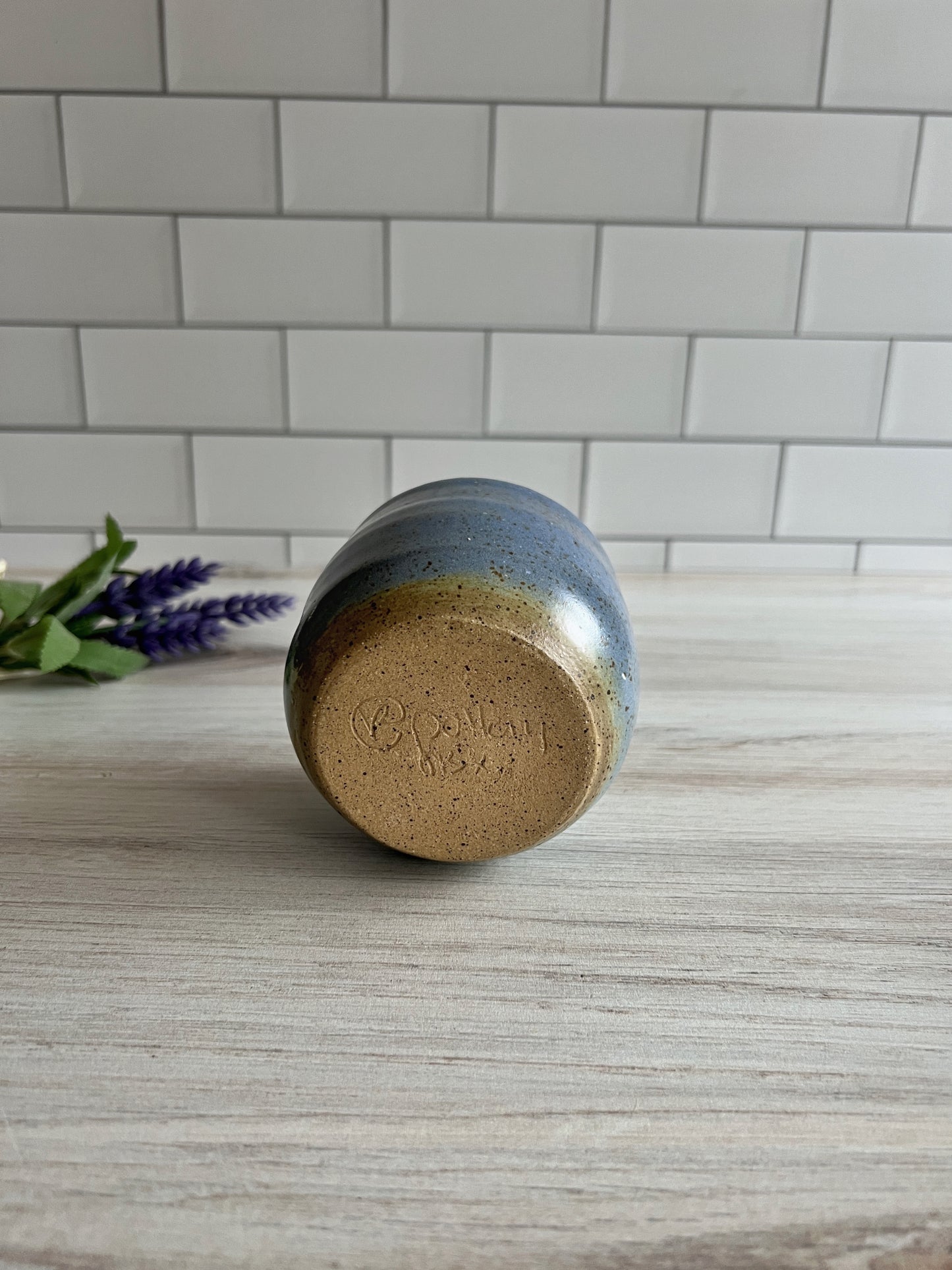 Light Blue Espresso/Juice Cup