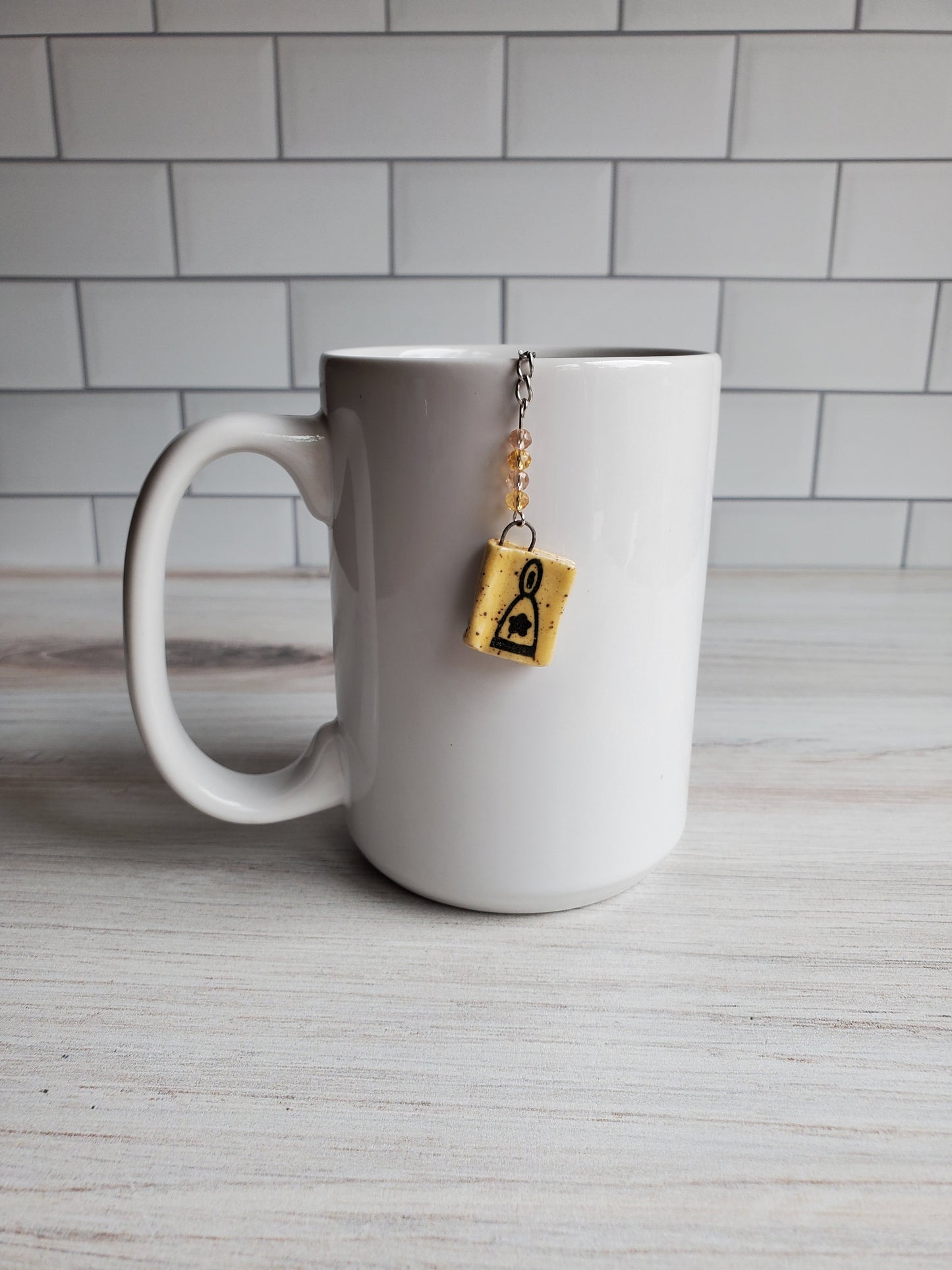 Tea Infuser- Book, Yellow Buoy