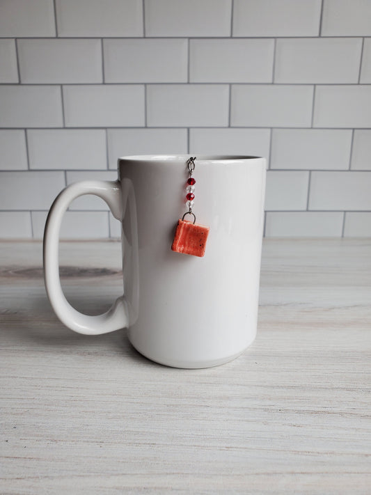 Tea Infuser- Book, Red