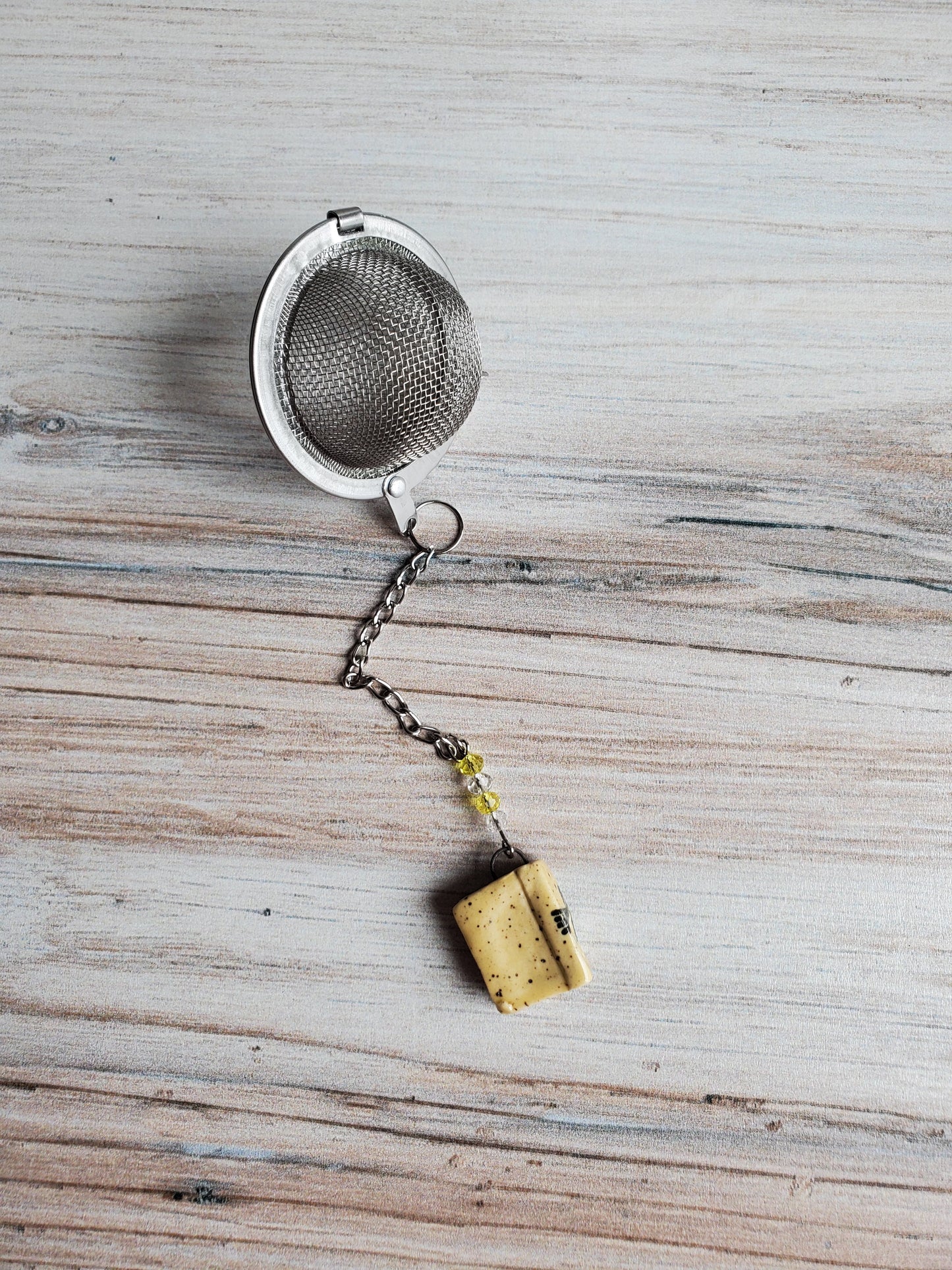 Tea Infuser- Book, Yellow Buoy #2