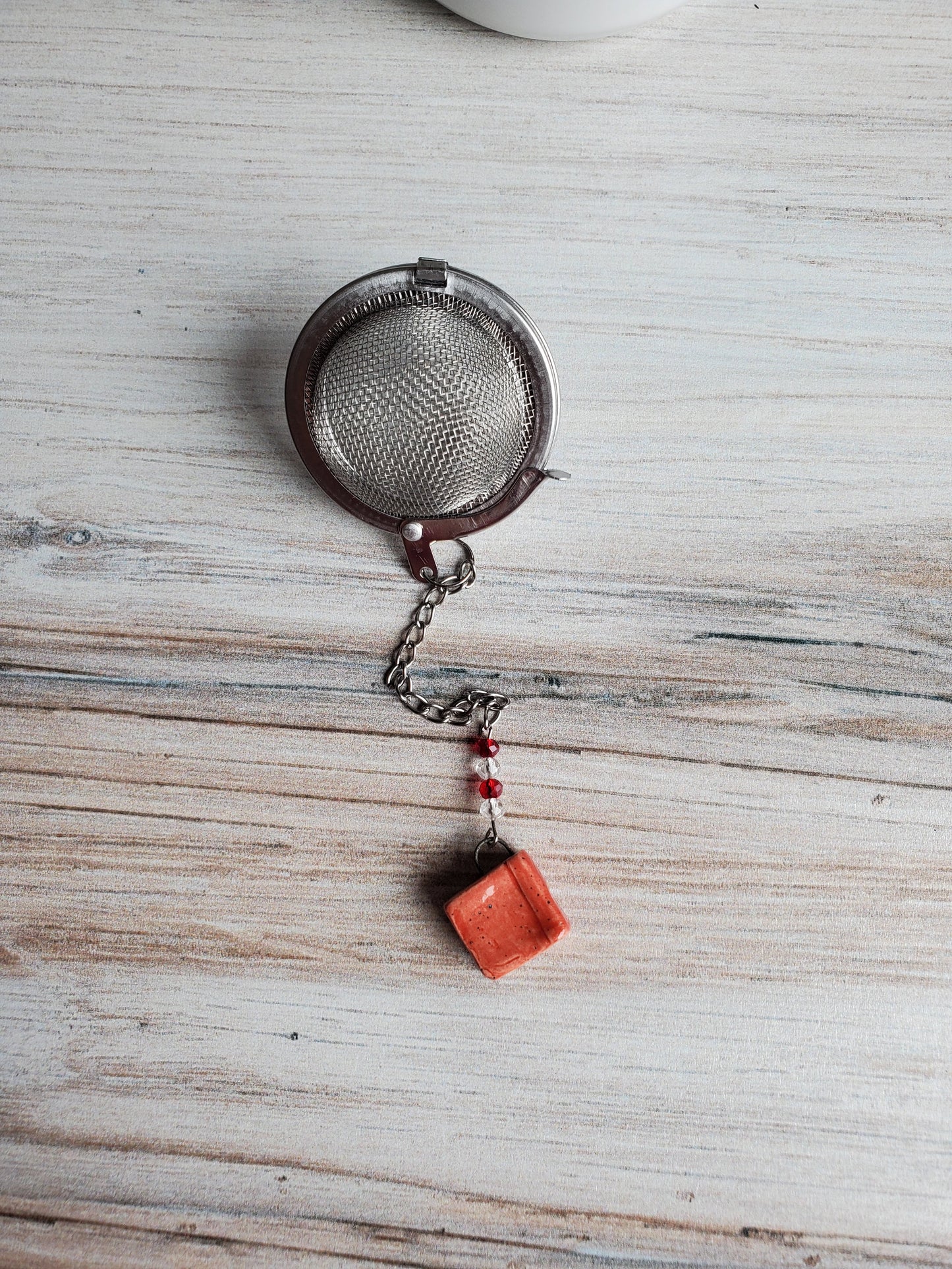 Tea Infuser- Book, Red