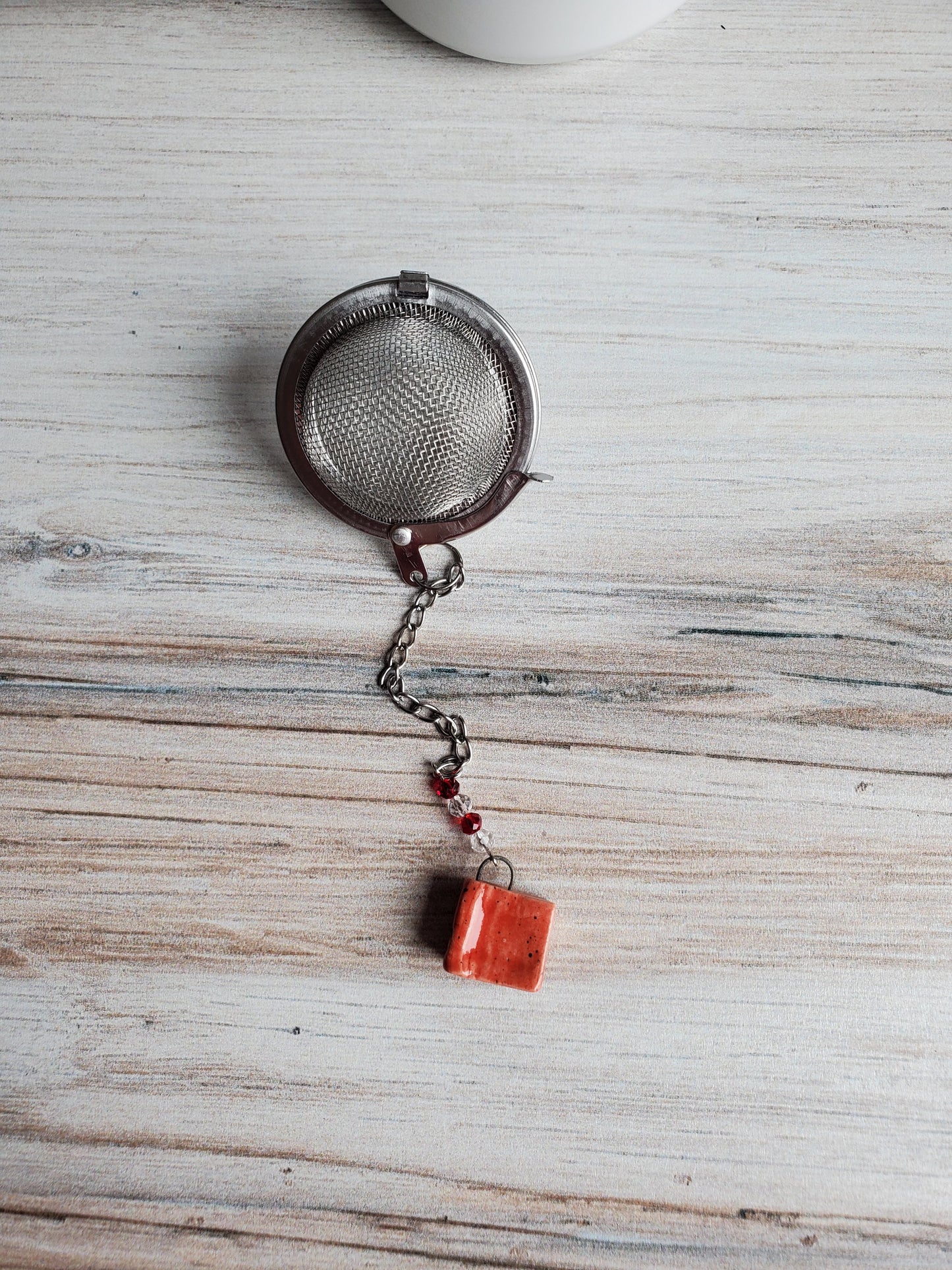 Tea Infuser- Book, Red