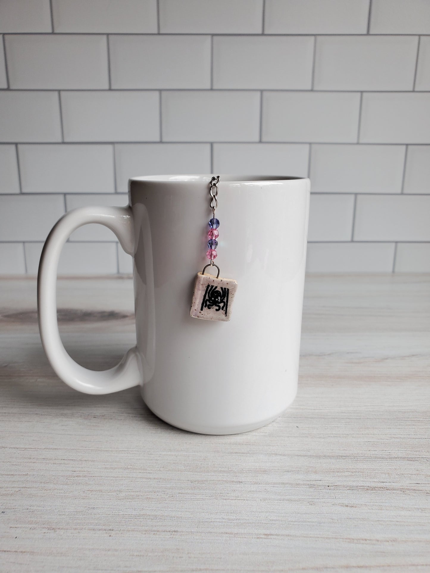 Tea Infuser- Book, Purple Spider