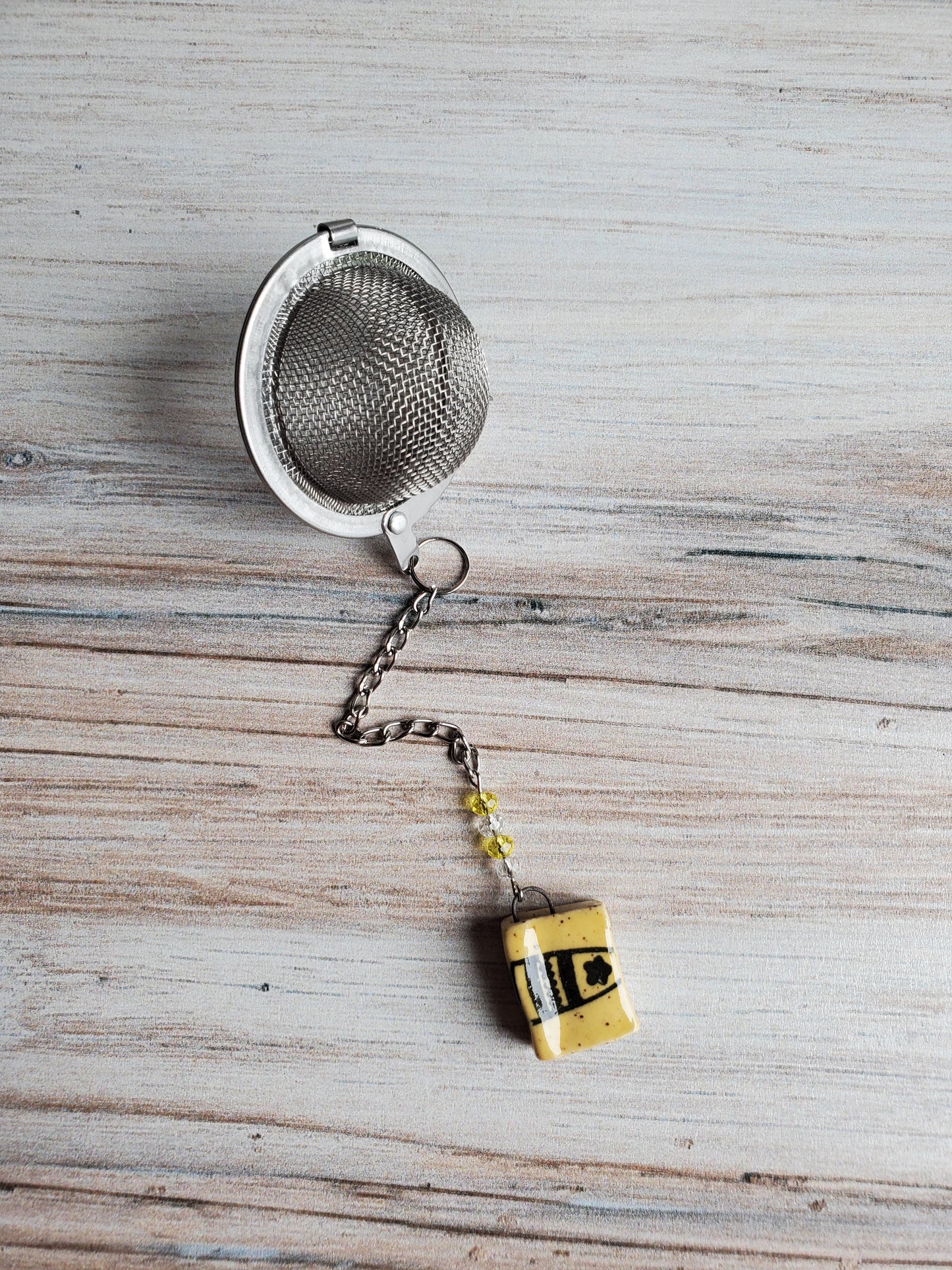 Tea Infuser- Book, Yellow Buoy #2